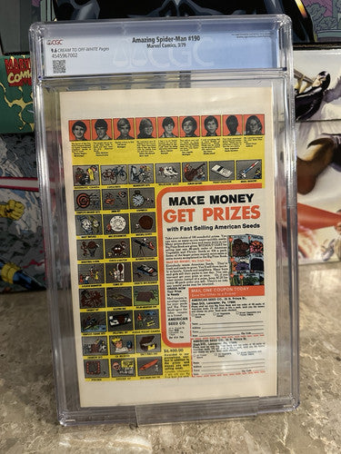 Amazing Spider-Man #190 CGC 9.6 (1979 Marvel)