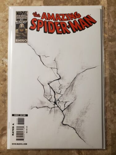 Amazing Spider-Man (1963) #617 NM Max Fiumara Rhino Variant Cover
