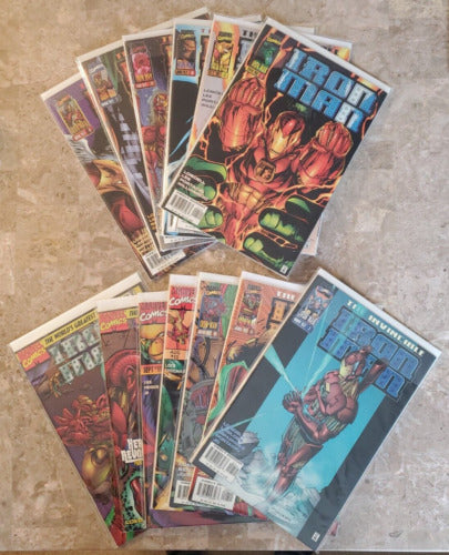 Iron Man (2nd Series Marvel Comics 1996) #1-13 - Complete Set - High Grade