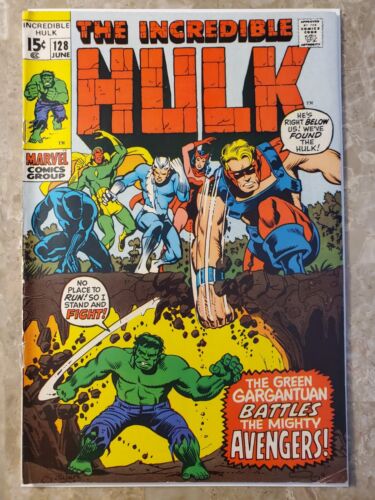 Incredible Hulk #128 (1970 Marvel Comics) - Bronze Age