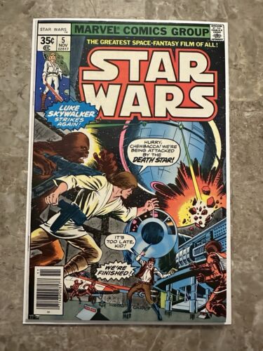 Star Wars #5 VF/NM 9.0 (1977 Marvel Comics)