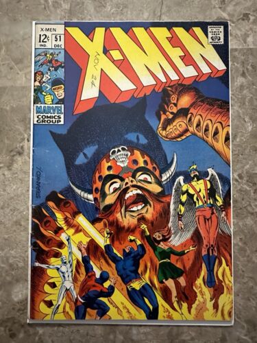 X-Men #51 FN (1968 Marvel Comics) - Steranko