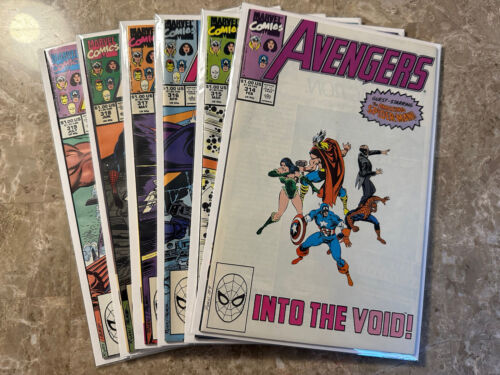 Avengers #314-319 (Marvel Comics 1990) - Add On Pack