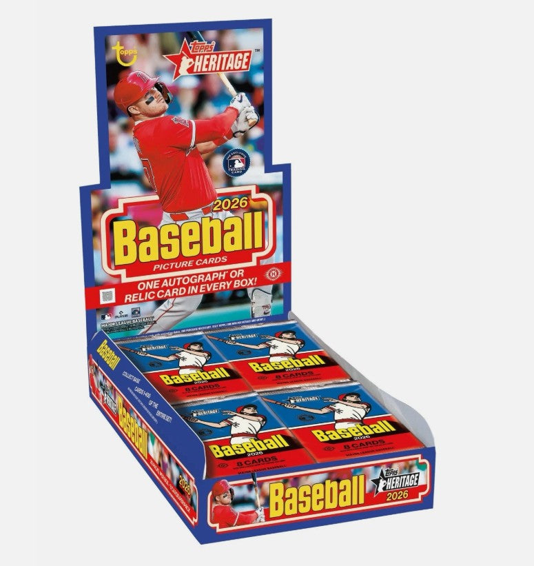 2026 Topps Heritage Baseball (3/18/2026)