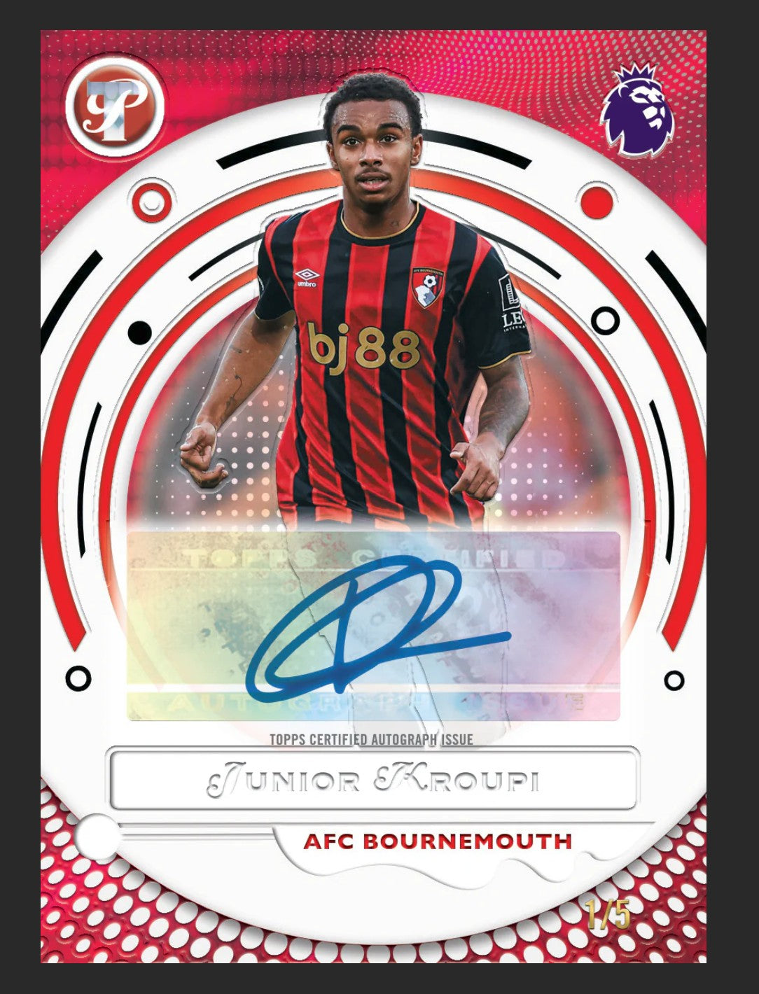 2026 Topps Pristine Premier League Soccer Hobby Box