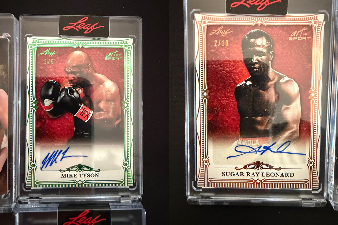 Masterpieces & Heavyweights: 2026 Leaf Art of Sport Hobby Box Breakdown