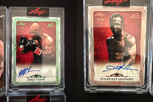 Masterpieces & Heavyweights: 2026 Leaf Art of Sport Hobby Box Breakdown