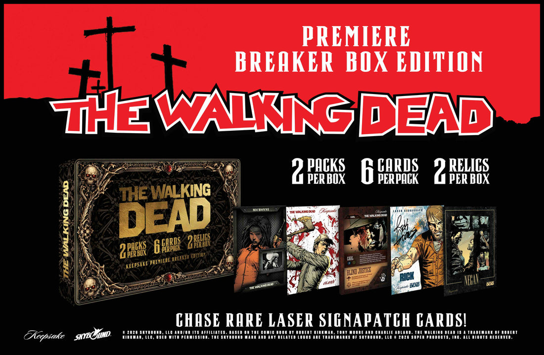 2026 Keepsake The Walking Dead Premiere Breaker Edition Release Date, Checklist & Product Breakdown