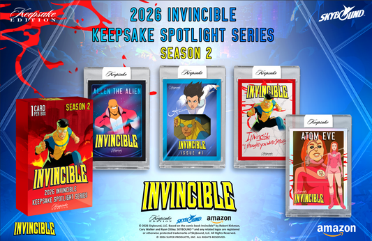 2026 Invincible Season 2 Keepsake Spotlight Series Release Date, Checklist & Product Breakdown