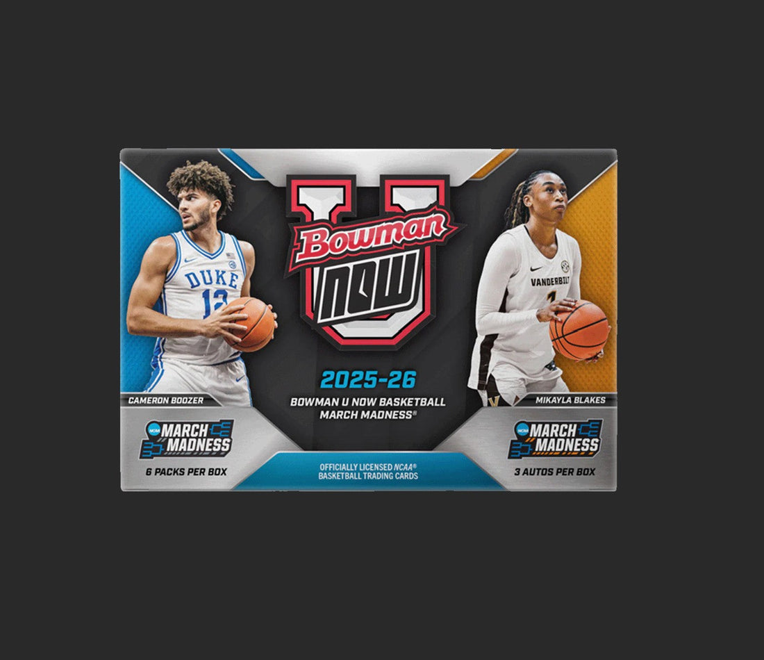 2025-26 Bowman U Now March Madness Basketball Checklist & Product Breakdown