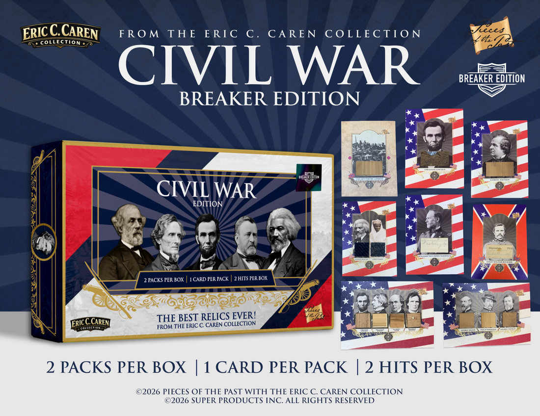 2026 Pieces of the Past Caren's Civil War Breaker Edition Release Date, Checklist & Product Breakdown
