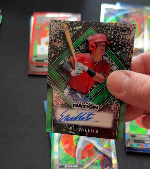 Chasing the Future: Pulling an Eli Willits Auto /5 and 1/1 Gold from 2026 Leaf Baseball Nation