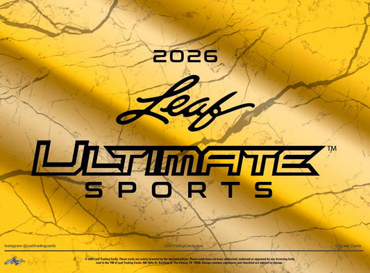 2026 Leaf Ultimate Sports Release Date, Checklist & Product Breakdown