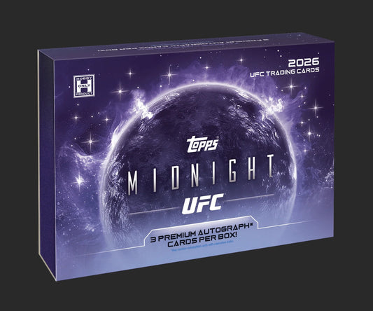 2026 Topps Midnight UFC Checklist & Product Breakdown