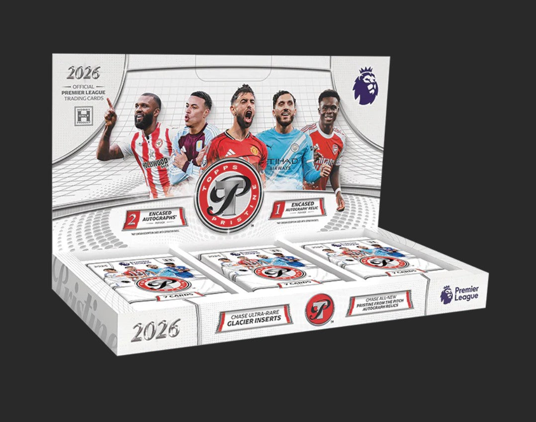 2025-26 Topps Pristine Premier League Soccer Release Date, Checklist & Product Breakdown
