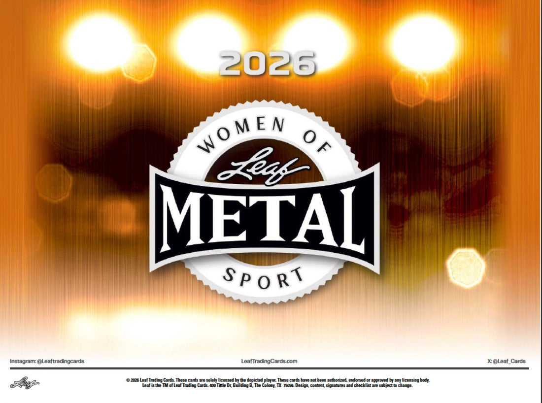 2026 Leaf Metal Women of Sport Release Date, Checklist & Product Breakdown