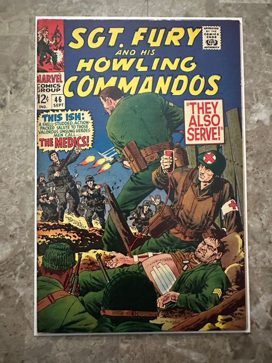 Sgt Fury #46 VF 8.0 (Marvel Comics 1967)