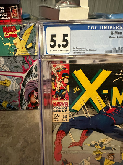 X-Men #35 CGC 5.5 (Marvel 1967)