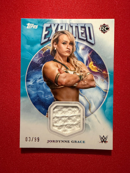 Jordynne Grace 2026 Topps Exalted WWE Exalted Relics /99 #RR-JGE