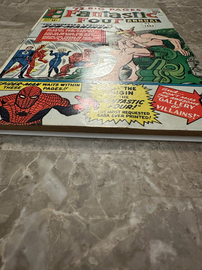 Fantastic Four Annual #1 VG 4.0 (1963 Marvel)