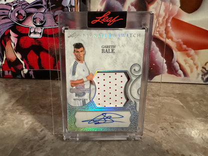Gareth Bale 2026 Leaf Spectacular Football Signature Swatch /8