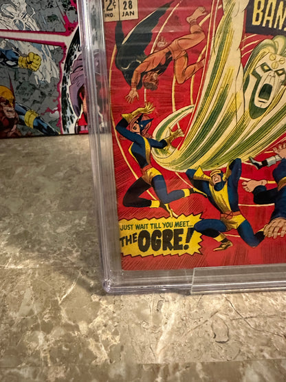 X-Men #28 CGC 5.0 (Marvel 1967)