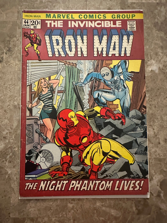 Iron Man #44 VG+ 4.5 (1972 Marvel Comics)