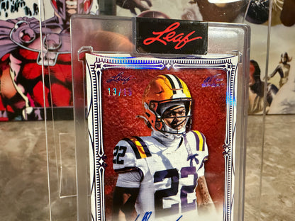 Harlem Berry 2026 Leaf Art of Sport Base Auto Purple /15
