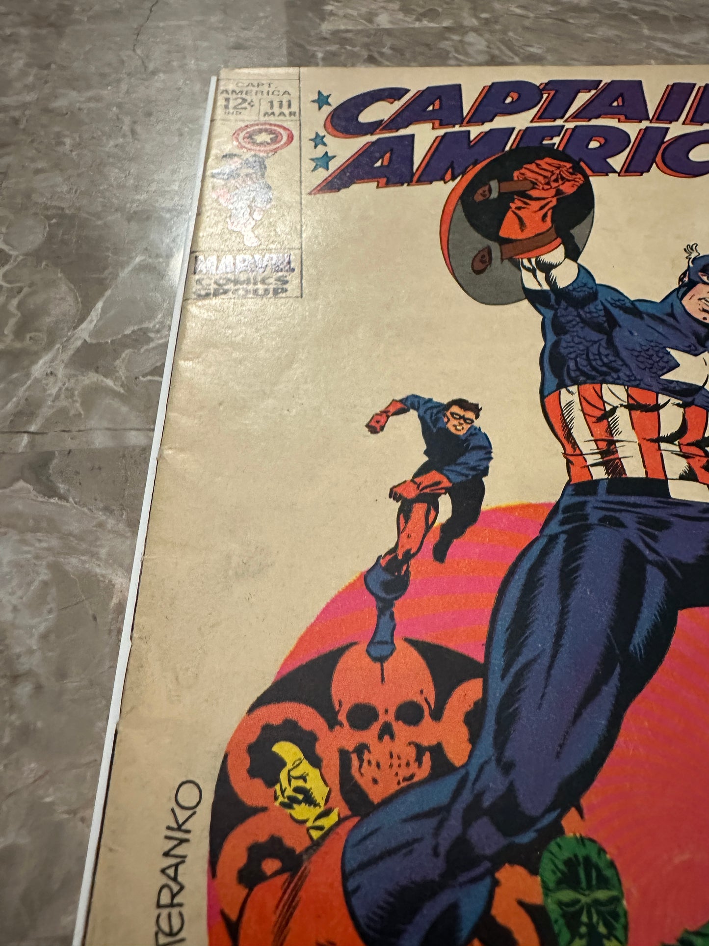 Captain America #111 FN+ 6.5 (1970 Marvel Comics)