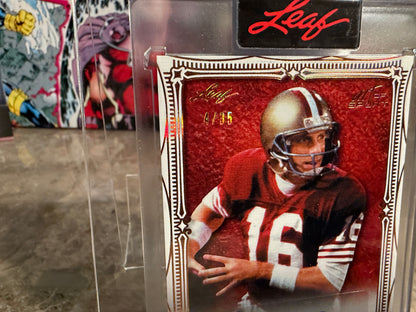 2026 Leaf Art of Sport Joe Montana Base Auto Bronze /35