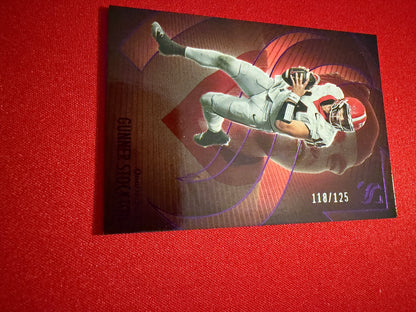Gunner Stockton 2025 Panini Silhouette Football Base Purple /125 #17