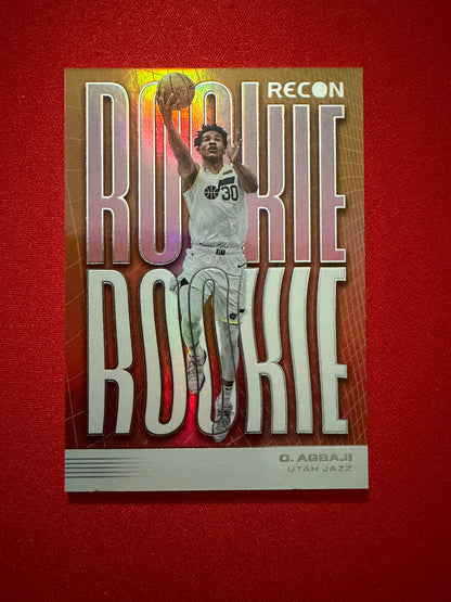 Ochai Agbaji 2022-23 Panini Recon Basketball Rookie Recon #24