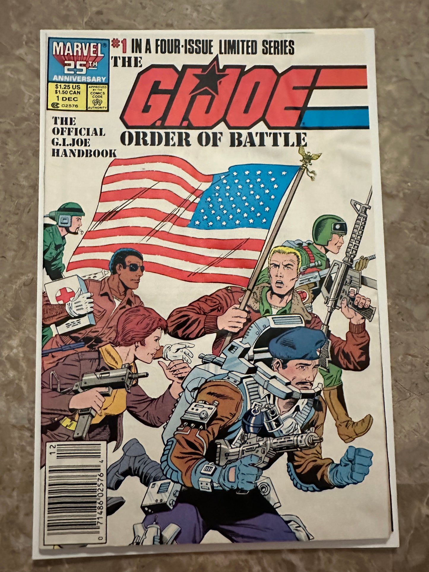 G.I. Joe: Order of Battle #1-3 Some Newsstand (Marvel 1986)