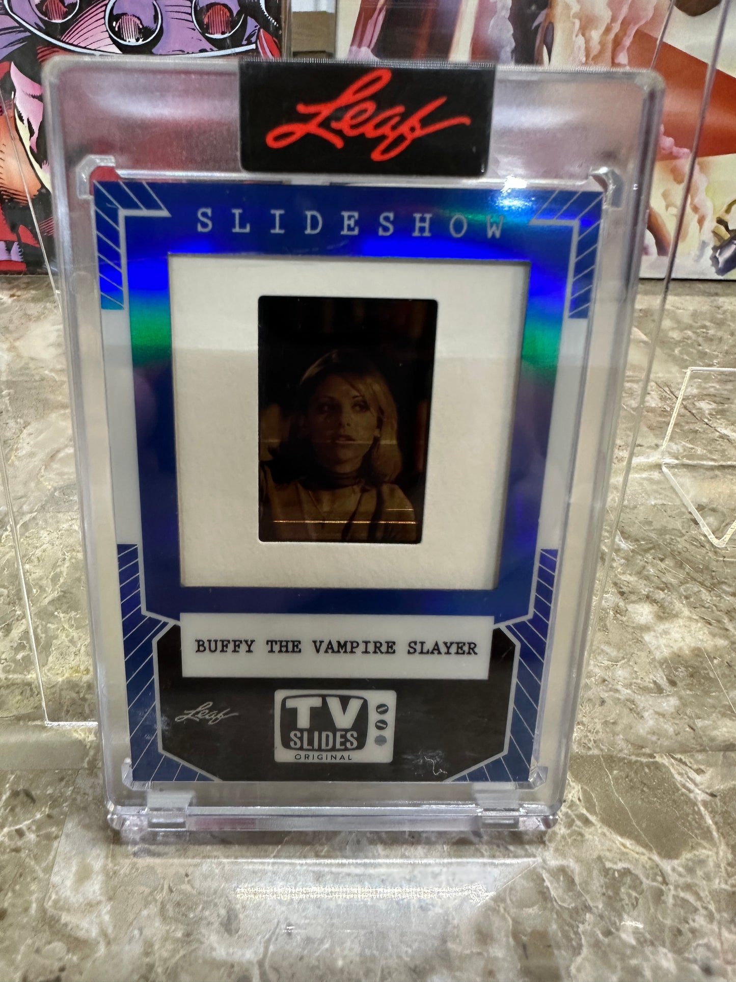 2026 Leaf Slideshow BUFFY THE VAMPIRE SLAYER Sarah Michelle Gellar PROMO Slide