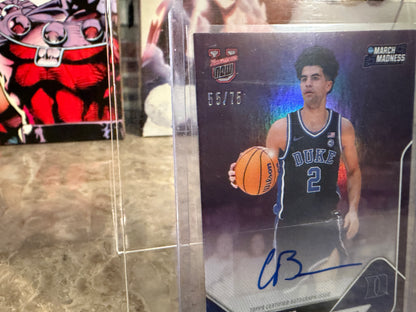 Cayden Boozer 2025-26 Topps Bowman U Now March Madness Auto /75