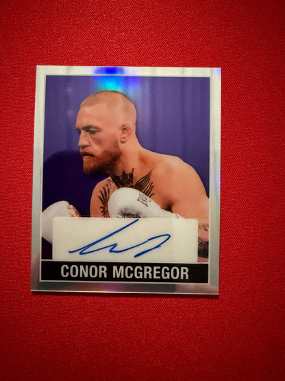 Conor McGregor 2026 Leaf Metal Ring Kings 1948 Auto Purple /7