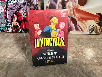 2026 Keepsake Invincible Season 2 SDCC SignaGraph Auto Mystery Box /25