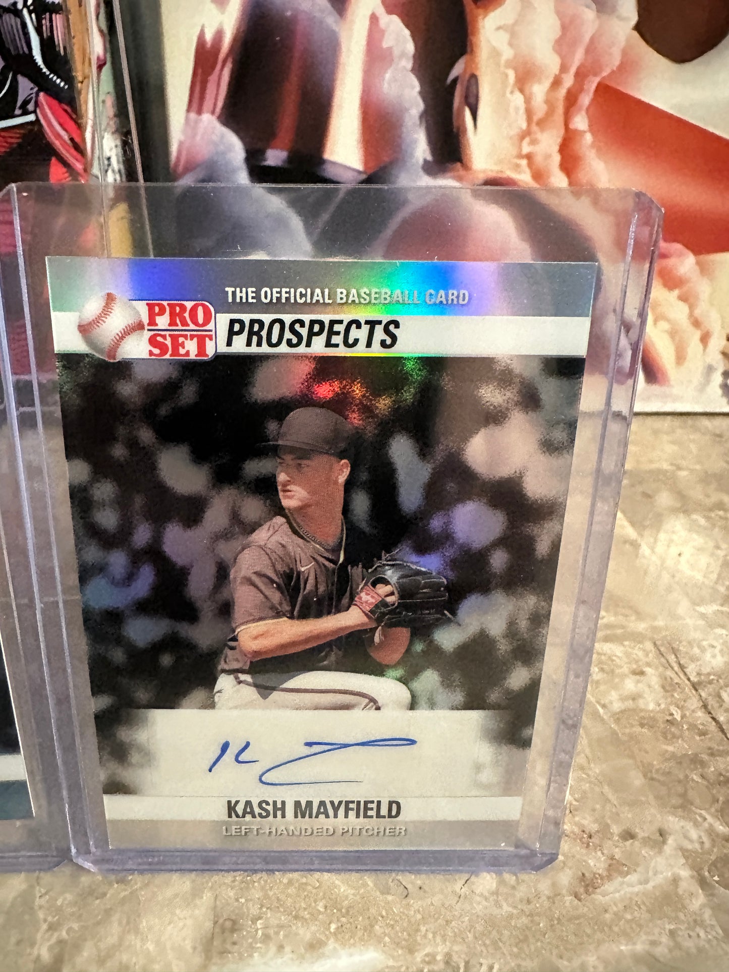 Kash Mayfield 2026 Leaf Pro Set 1/1 Platinum Lazer Mini AUTO Green /3 & /20 LOT