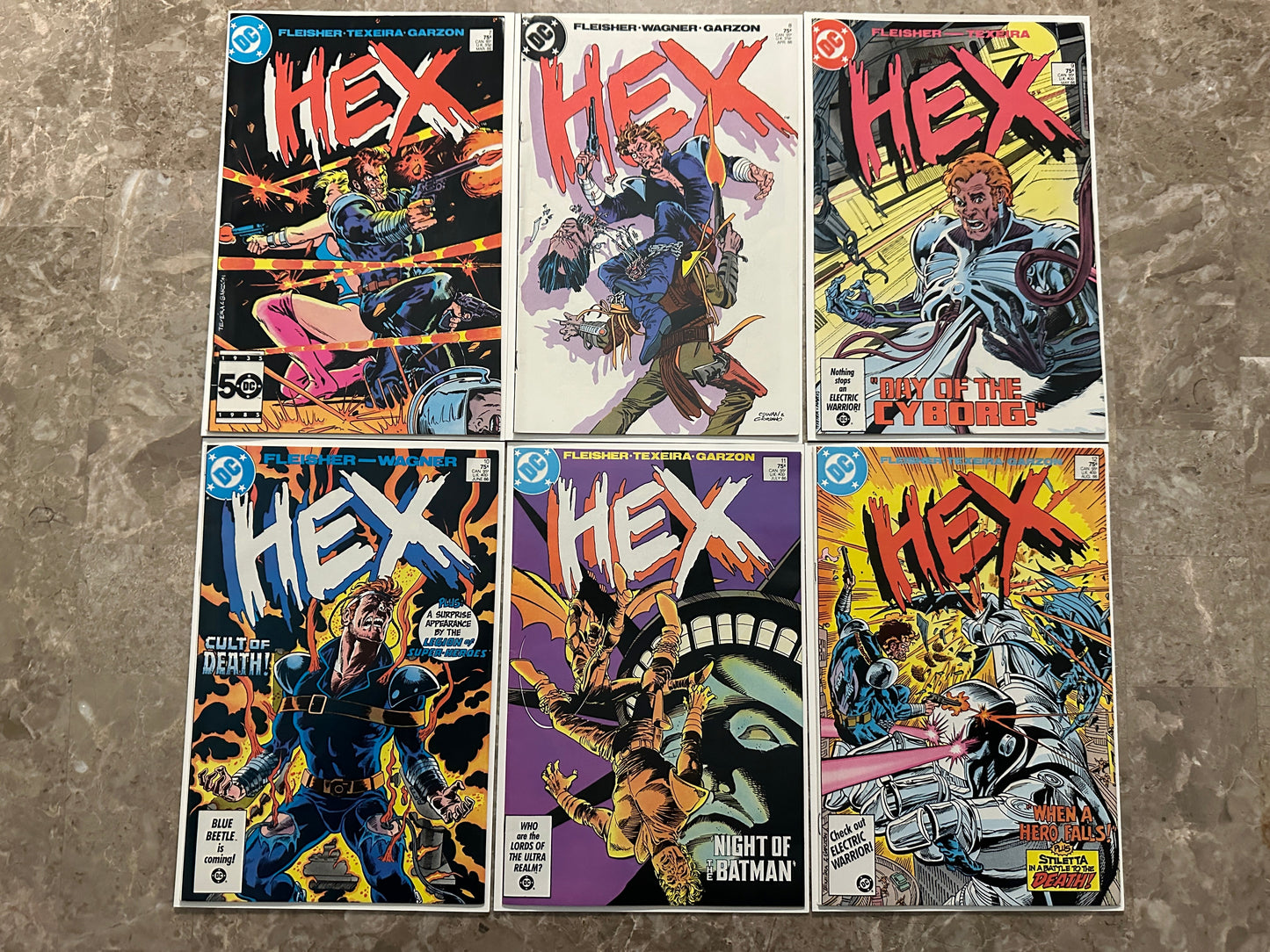 Hex #1-18 Full Set Mid Grade (DC Comics 1985)