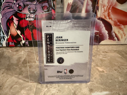 2025-26 Topps Signature Class Joan Beringer Penstroke Signatures RC #PS-JB