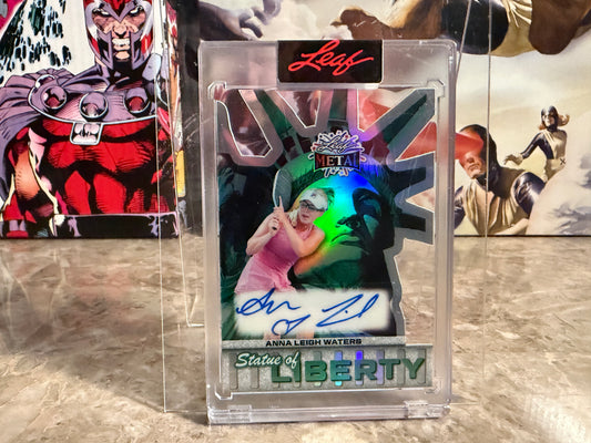 Anna Leigh Waters 2026 Leaf Metal Independence Day Statue of Liberty Auto 1/7