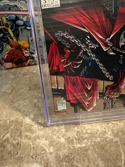 Spawn #5 CGC 9.8 (Marvel 1992) - Brand New Case