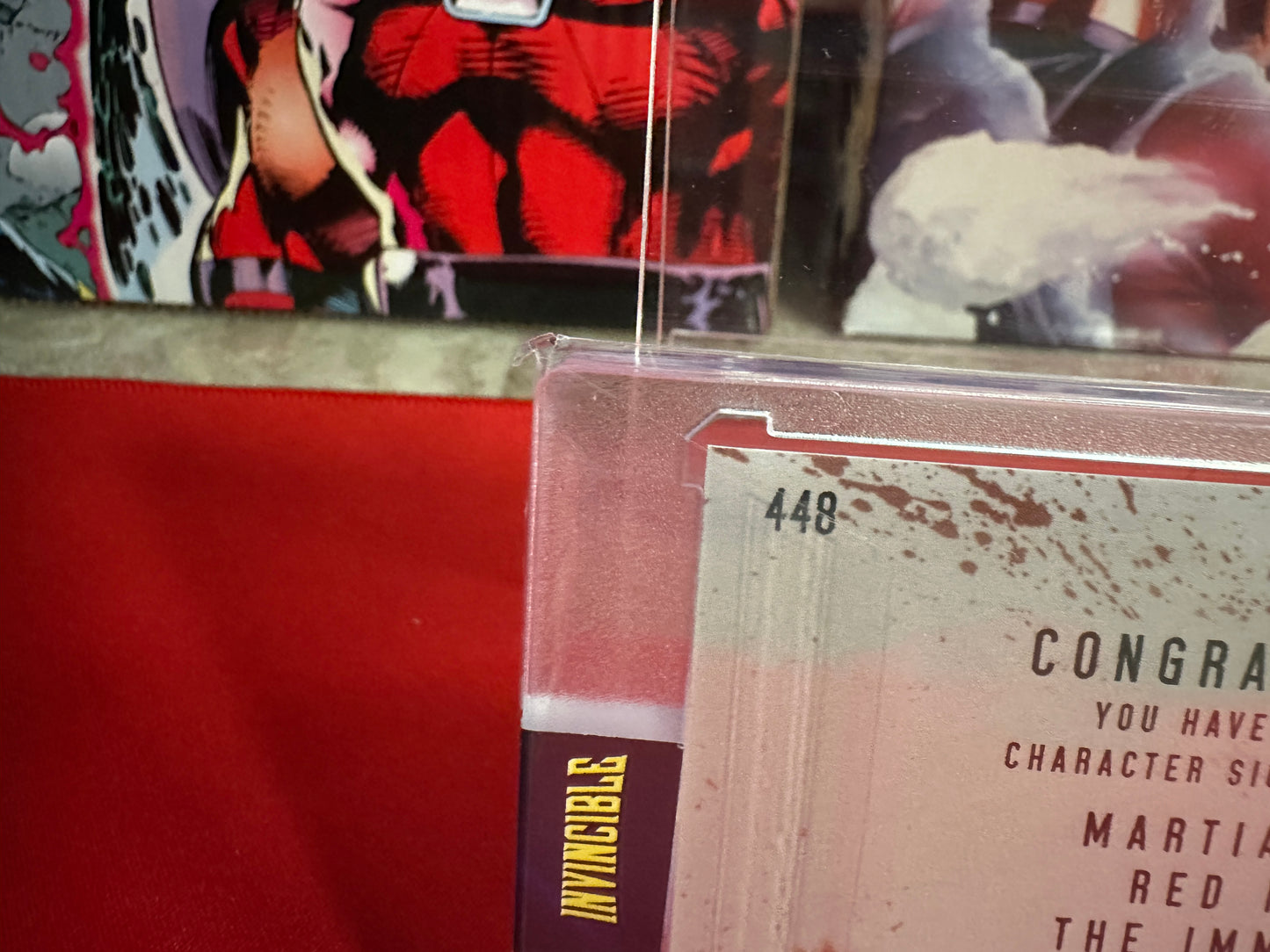 Keepsake Invincible Quad Signagraph Hand Numbered #448 15/15 -2025 Con Exclusive