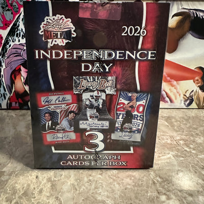2026 Leaf Metal Independence Day Hobby Box