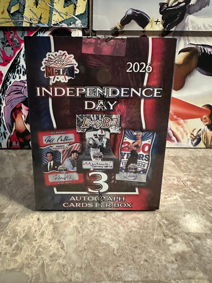 2026 Leaf Metal Independence Day Hobby Box