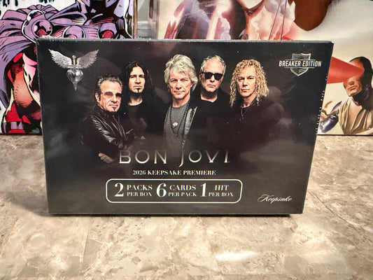 2026 Bon Jovi Keepsake Premiere Breaker Box