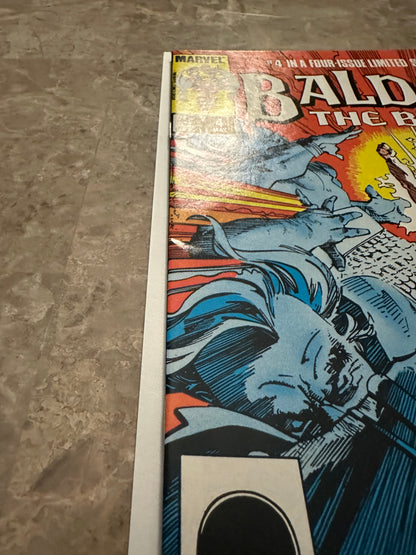 Balder the Brave #1-4 Full Set High Grade (1985 Marvel Comics)