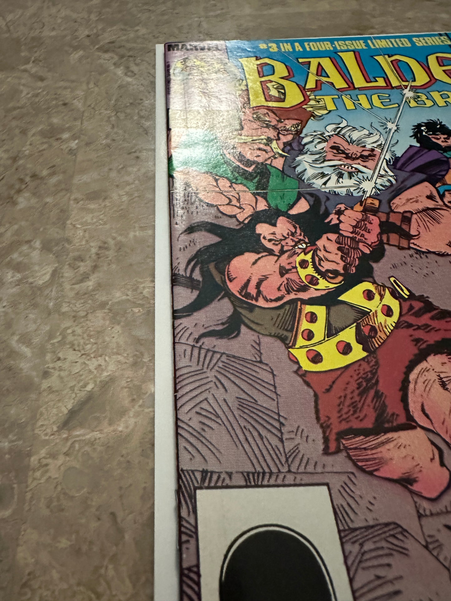 Balder the Brave #1-4 Full Set High Grade (1985 Marvel Comics)