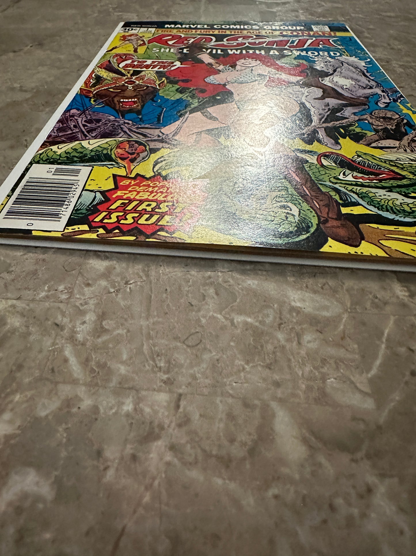 Red Sonja #1 VF+ 8.5 (Marvel Comics 1977)