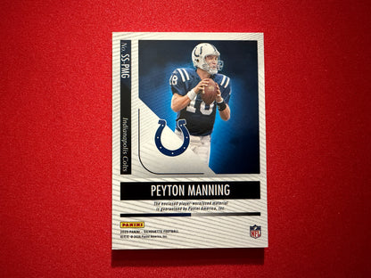Peyton Manning 2025 Panini Silhouette Silhouettes Jumbo Patch /99